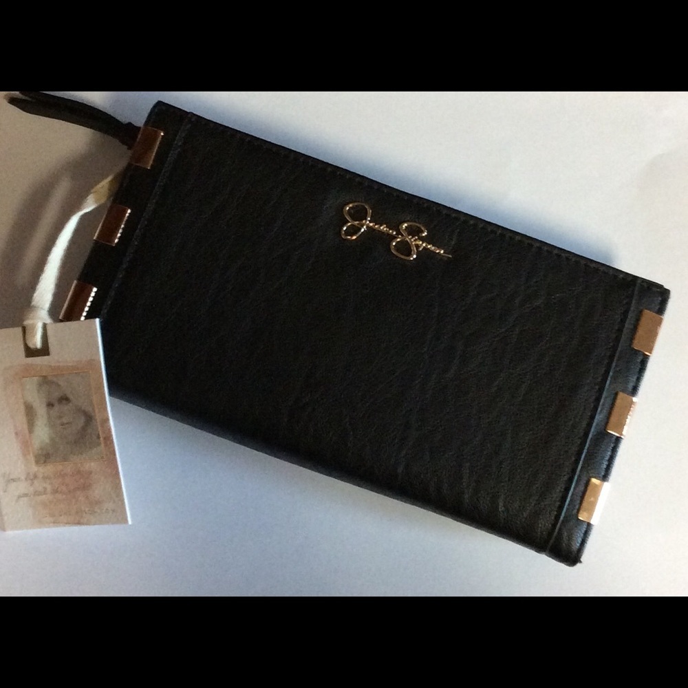 Jessica Simpson Black Wallet NWT